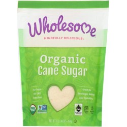 Wholesome Sweeteners Milled Unrefined Sugar (12x1 LB)