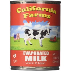California Farms Evaporated Milk (24x12OZ )
