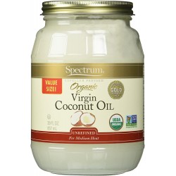 Spectrum Naturals Unref Coconut Oil (6x29OZ ) 