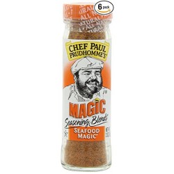 Magic Seasonings Chef Paul Prudhomme's Magic Blends Seafood (6x2Oz)