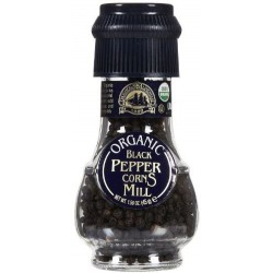Drogheria & Alimentari All Natural Spice Grinder Black Peppercorns (6x1.6Oz)