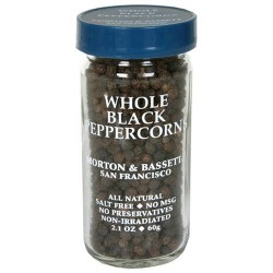 Morton & Bassett Whole Black Pepper (3x2.1Oz)