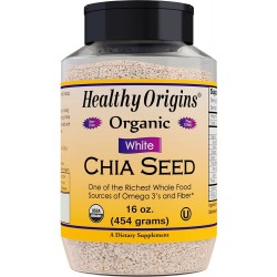 Healthy Origins White Chia Seeds (1x16 Oz)