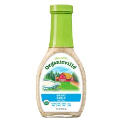 Organicville Non Dairy Ranch Vinaigrette (6x8 Oz)