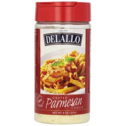 De Lallo Parmesan Cheese (12x8Oz)