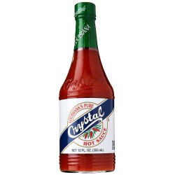 Crystal Hot Sauce Louisiana's Pure Hot Sauce (12x12Oz)