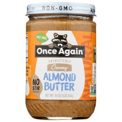 Once Again Almond Butter Smooth Ns (12x16OZ )