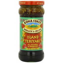 Kona Coast Marinade & Grilling SauceIsland Teriyaki (6x15Oz)