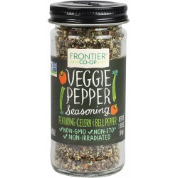 Frontier Herb Saltless Veggie Pepper (1x1.76 Oz)