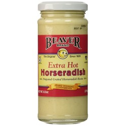 Beaver Extra Hot Horseradish Sauce (12x8.5Oz)