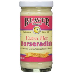 Beaver Extra Hot Horseradish (12x4 OZ)