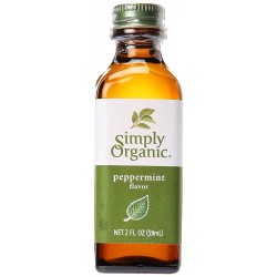 Simply Organic Peppermint Flavor (6x2 Oz)