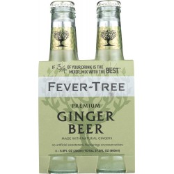 Fever-Tree Premium Ginger Beer (6x4 Pack)
