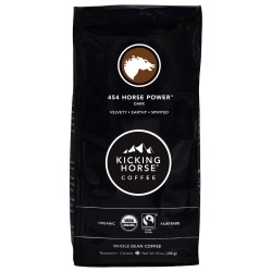 Kicking Horse 454 Horse Power Dark Whole Bean Coffee (6x10 OZ)