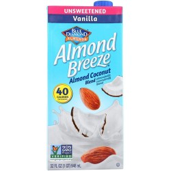 Blue Diamond Almond Coconut Unsweetened Van (12x32OZ )