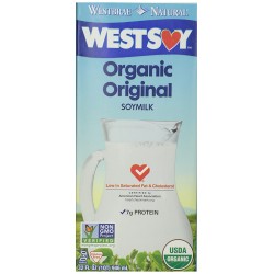 Westsoy Original Organic Soymilk (12x32 Oz)