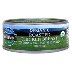 Wild Planet Organic Roasted Chicken Breast Salted (12x5 OZ)