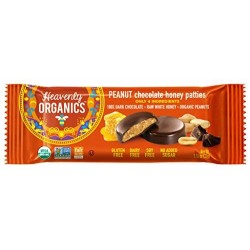 Heavenly Organics Chocolate Honey Peanut Patties (16x1.16 OZ)