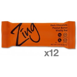 Zing Bars Chocolate Peanut Butter (12x1.7Oz)