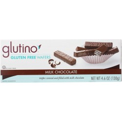 Glutino Chocolate Coated Chocolate Wafers (12x4.6 Oz)