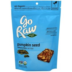 Go Raw Sprouted Pumpkin Seed Bites (12x3 OZ)