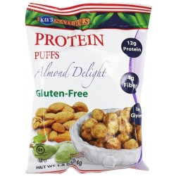 Kay's Naturals Protein Puffs Almond Delight (6 Pack) 1.2 Oz