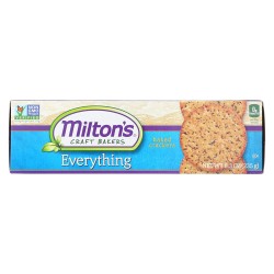 Milton's Everything Gourmet Round Crackers Multigrain (12x8.3 Oz)