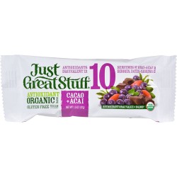 Betty Lou's Just Great Stuff Cacao Acai bar (12x1.5 Oz)