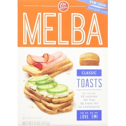Old London White MeLba Toast (12x5Oz)