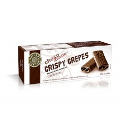 Natural Nectar Belgian Crispy Dark Chocolate Crepe (8x3.5 OZ)