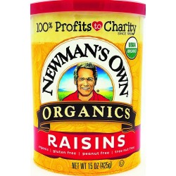 Newman's Own Raisins Canister (12x15 Oz)