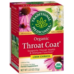 Traditional Medicinals Lemon Echinacea Throat Herb Tea (1x16 Bag)