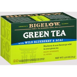 Bigelow Green Tea with Blueberry and Acai(6x20 Bag)