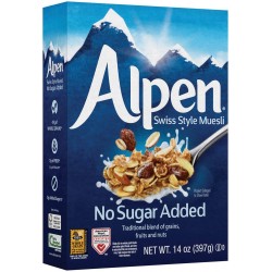 Weetabix Alpen Cereal Organic No Added Sugar (12x14Oz)