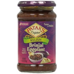 Patak's Brinjal Pickle (6x11Oz)